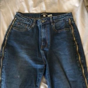 Bell bottom pants (zipper bell bottoms )